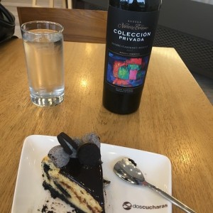Bomba de queso oreo