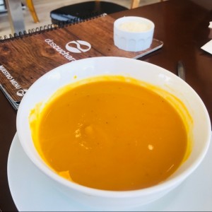sopa de zapallo