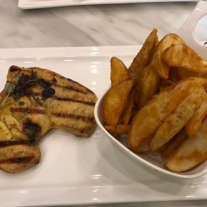 pollo a la plamcha