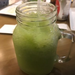 jugo de manzana verde