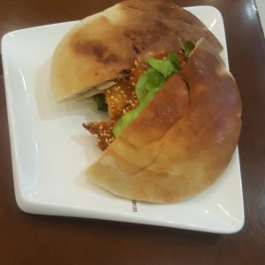 Emparedado de schnitzel