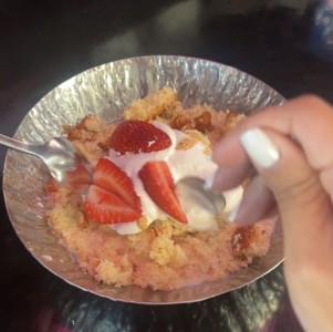 Postre de tres leches. 100/10 es lo maaaaassssss top de postre y bye??