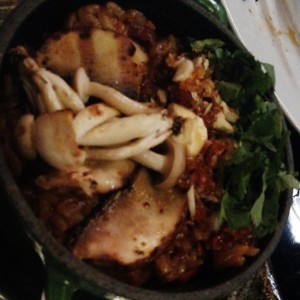risotto de hongos