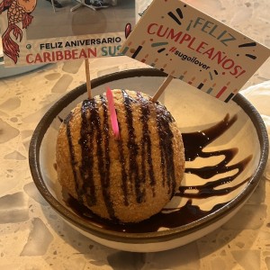 Postres - Helado Frito