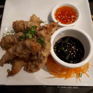 tempura de langostinos