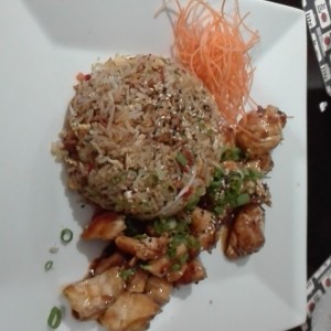 yakimeshi de pollo