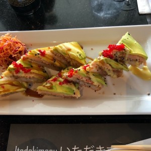 Entradas Calientes - Pizza japonesa