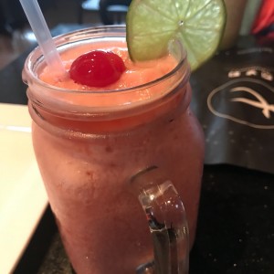 Limonada con fresas