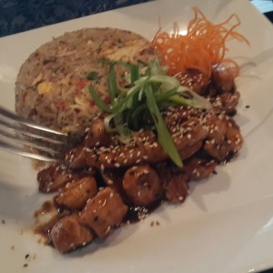 Yakimeshi de Pollo