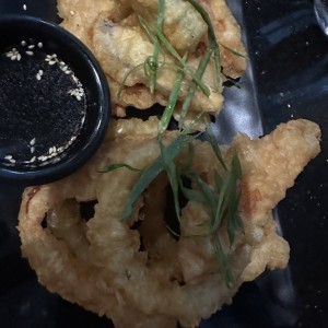 Tempura de vegetales