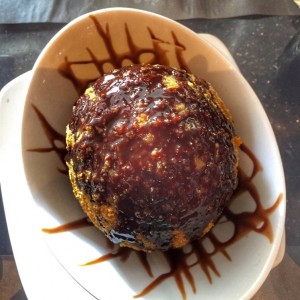 Postres - Helado Frito