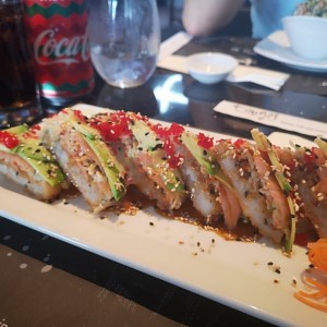 Entradas Calientes - Pizza japonesa