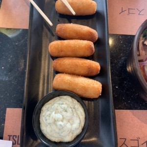 Croquetas de cangrejo