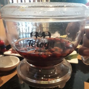 Te de Saril y frutos rojos