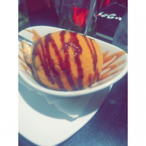 Postres - Helado Frito