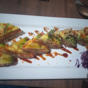 Entradas - Pizza japonesa