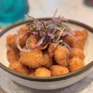 Ceviche Frito de Pescado Blanco