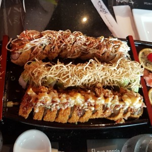 3 x 2 en Sushi! Delicious.