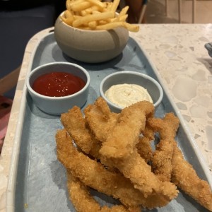 Menú Infantil - Fish & chips