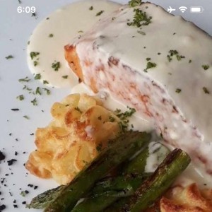 salmon en salsa de limon
