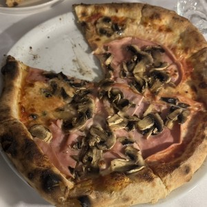 Pizza - Prosciutto E Funghi