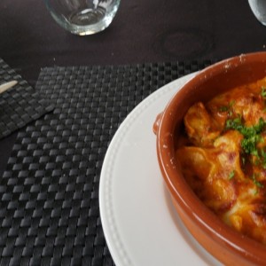 tortellini gratinado