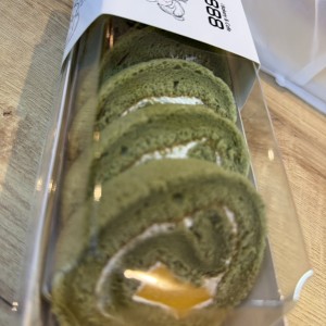 Rollitos de matcha