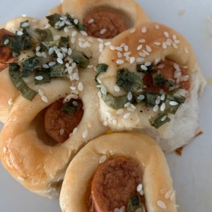 pan con chorizo