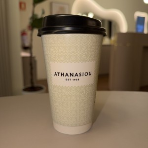 Cafe con leche de avena