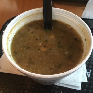 Sopa de lentejas