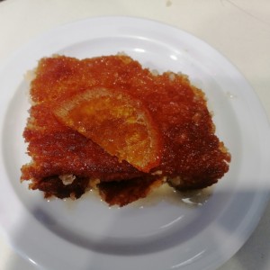 tarta de naranja