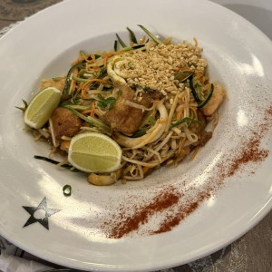 Phad Thai de Mariscos