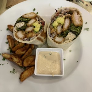 Wrap de Pollo Thai