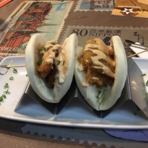 Bao de camarones