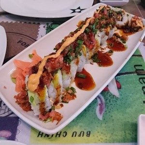 rollo de cangrejo