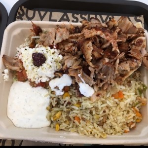 Pork Yeero Platter