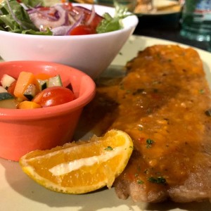 pescado al ajillo