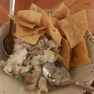 Ceviche de corvina