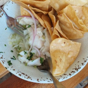 ceviche de corvina