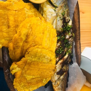 Pescado a la Bras