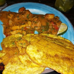 Filete en salsa de mariscos