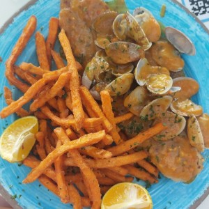 filete con almejas