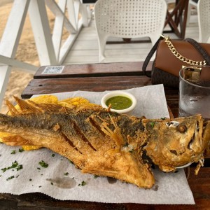 Pescado frito