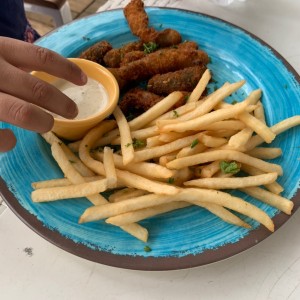 deditos de pescado!