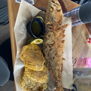Pescado frito