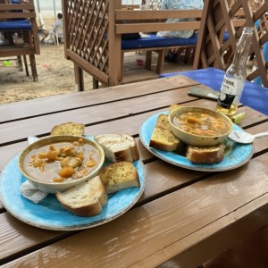 Sopa de mariscos