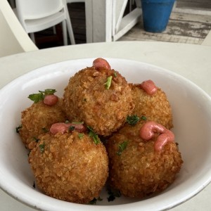 Empezamos Con: - Croquetas de Platano