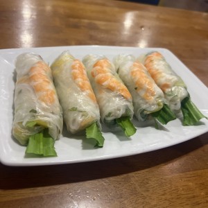Rollos Frescos - Con Camarones