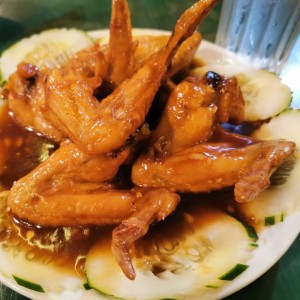 Alas de pollo en salsa de Tamarindo