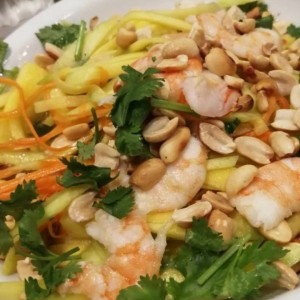 Ensalada - Ensalada de Mango con camarones